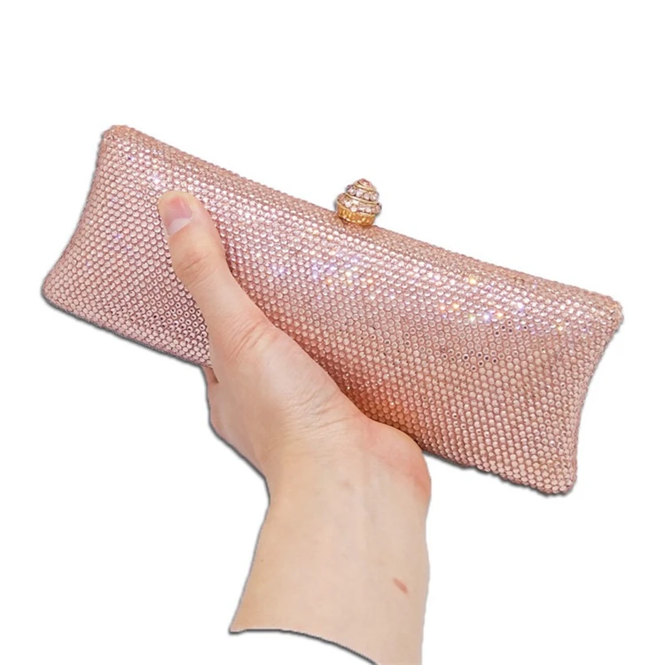 buy pink clutch bolsa