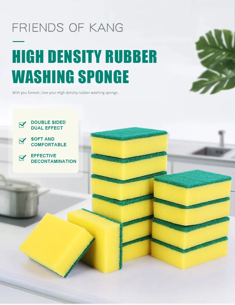 Wholesale Kitchen Cleaning Sponges Non Scratch Dishwashing Sponges Scouring Pad Scrubbing Dish