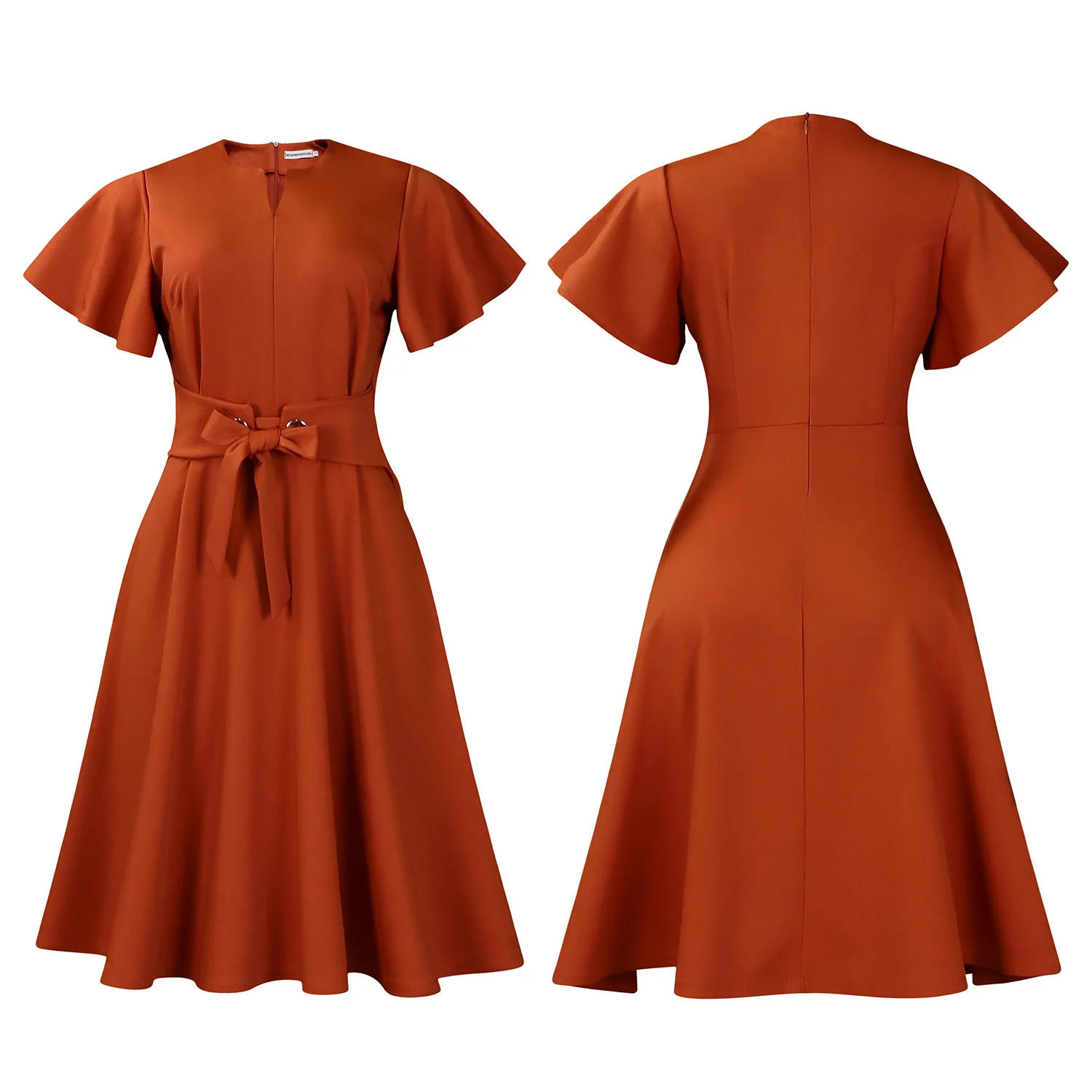 casual dresses for women short PRETTYGARDEN Summer Dresses for Women Sleeveless A Line Business Casua main image 1