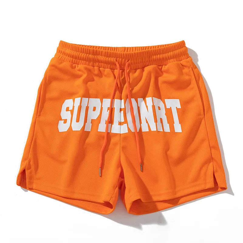 Grousshandel 100% Kotteng Sport Benotzerdefinéiert Oversize Drock Plus Size Summer Männer Casual Sweat Mesh Shorts344_voghion.com