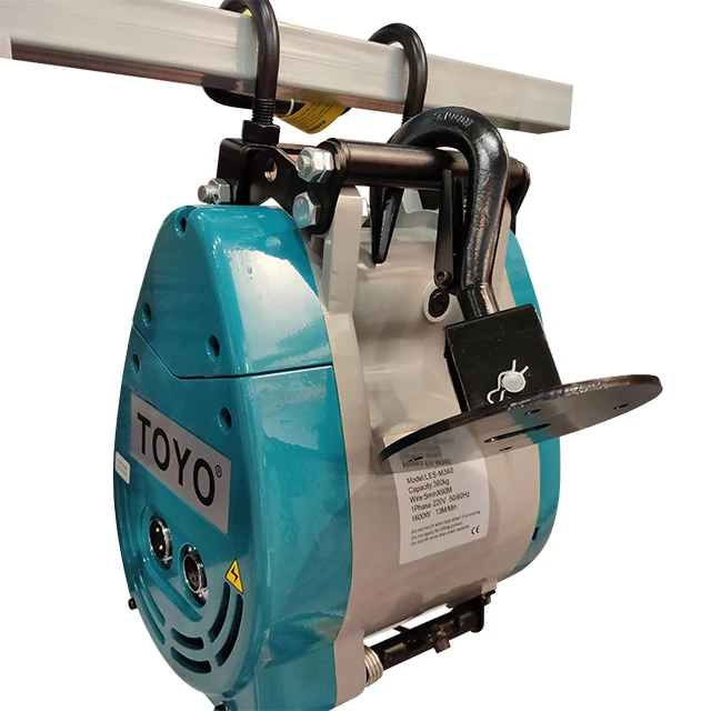 Wireless Remote Control Mini Electric Wire Rope Hoist Winch