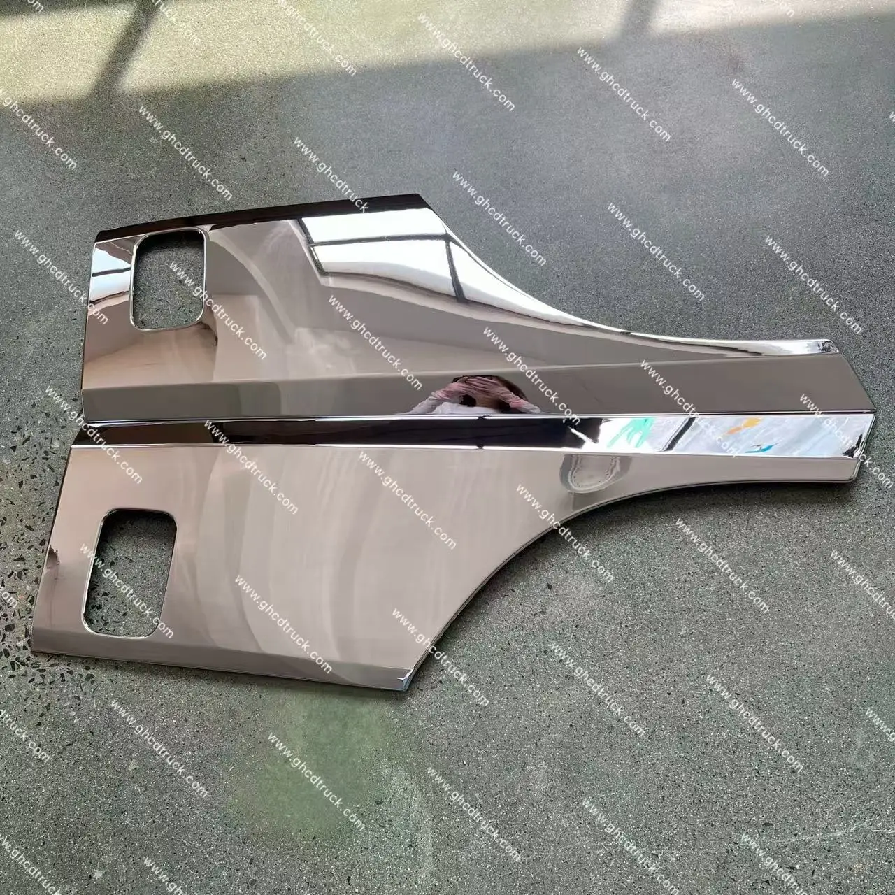 GHCD HIGH QUALITY/HOT PRODUCT CHROME-PLATED DOOR GARNISH for JAPANESE TRCK MITSUBISHI FUSOF420/SUPER GREAT/ISUZU/HINO/NISSAN