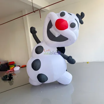 Giant Christmas inflatable cartoon character decoration inflatable Olaf model for events