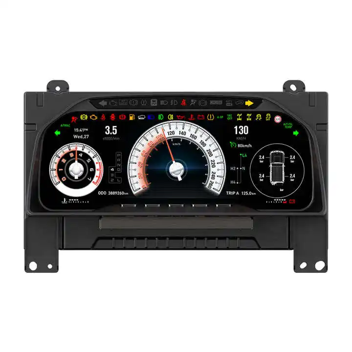 トヨタ メータークラスター ブラック デジタルクラスタートヨタランドクルーザーLC76 LC75 LC70 LC78 LC79