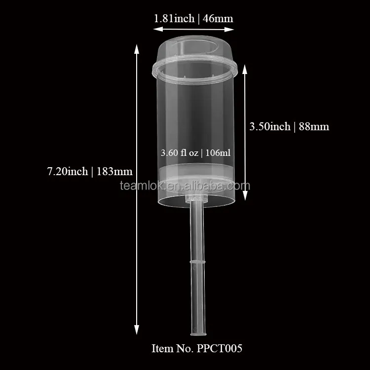 10 Stück Push-up Cake Pop Shooter – Runde, Klare Kunststoff-Formen Mit Deckel & Stick