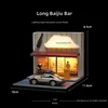 1:64 Traditional Tavern Miniature Scene with Light