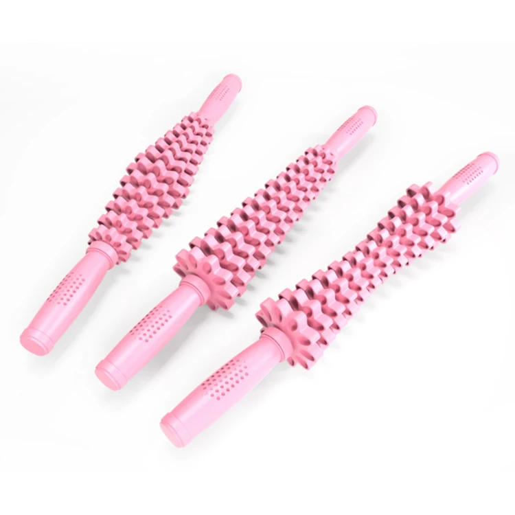 Глубокая мышечная группа мышц роликовая палочка Шипованный мяч Регулируемая Массажная роликовая палка