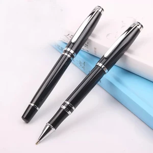 Wholesale Luxury Promotion Business Gift Metal Roller Pen with Custom logo Office Supplies Novelty Metal Ballpoint  Roller Pen