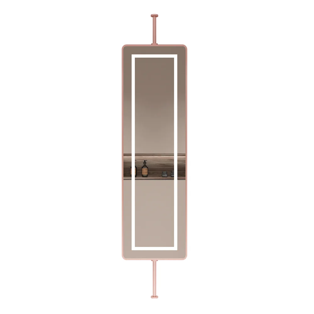 LED Mirrors Rotatable Washroom Rectangular Illuminated Smart Bathroom LED Mirror