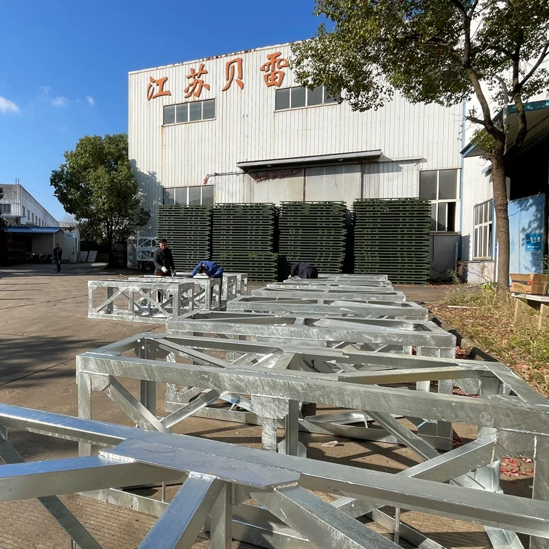 Prefab Bailey Portable Steel Structure Bridge