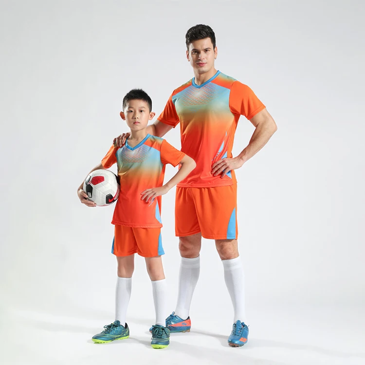 Kids Custom Soccer Team Jerseys Uniform Set Football Kit Sublimation
