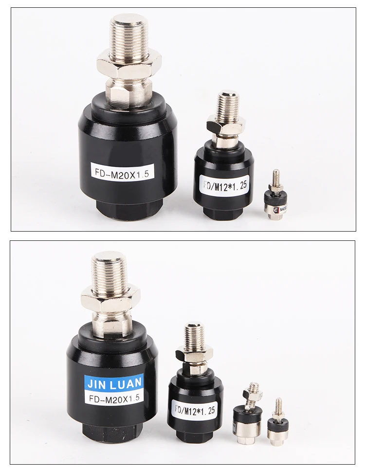 Ja Series Connector Pneumatic Air Cylinder Swing Universal Floating