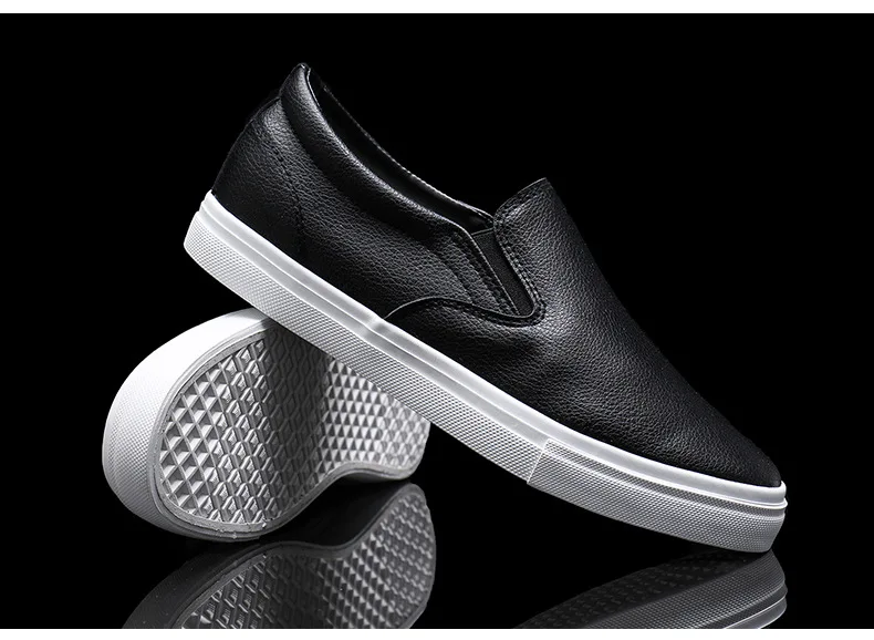 2024 New Arrivals Men's Casual Leather Shoes Custom logo Shoes for Men