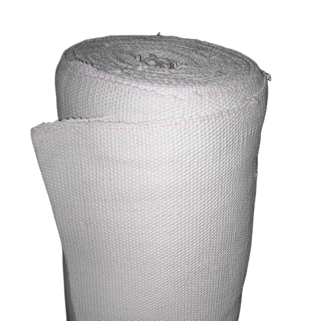 Fire Proof Dust Free Asbestos Cloth For Furnace Fire resistance fabric 1000mm 1200mm width