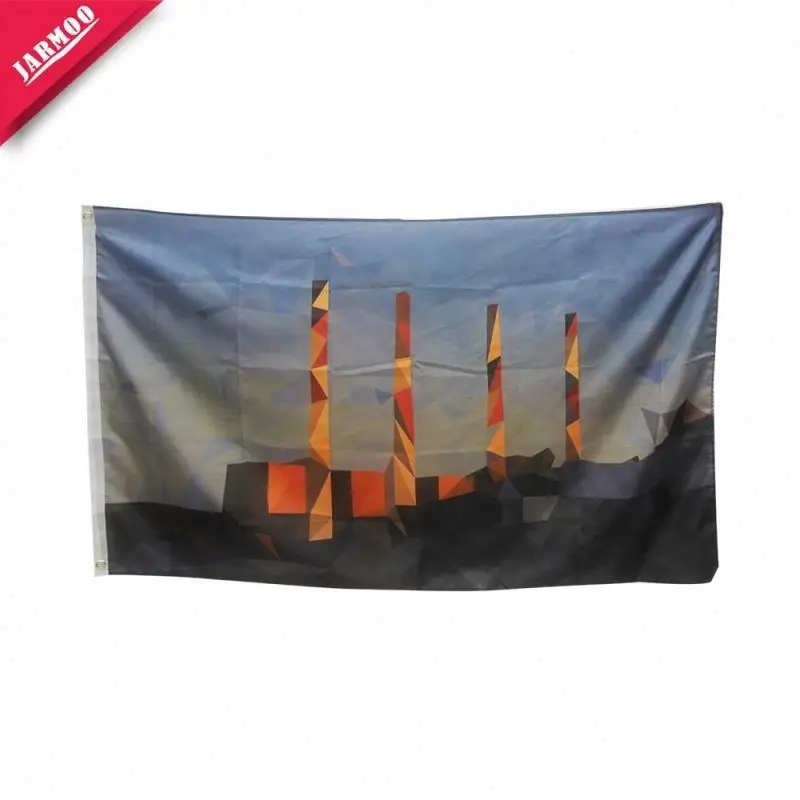 Any Size Logo Color Digital Printing Top Quality Promotional Advertise Campaign Custom Team Flag