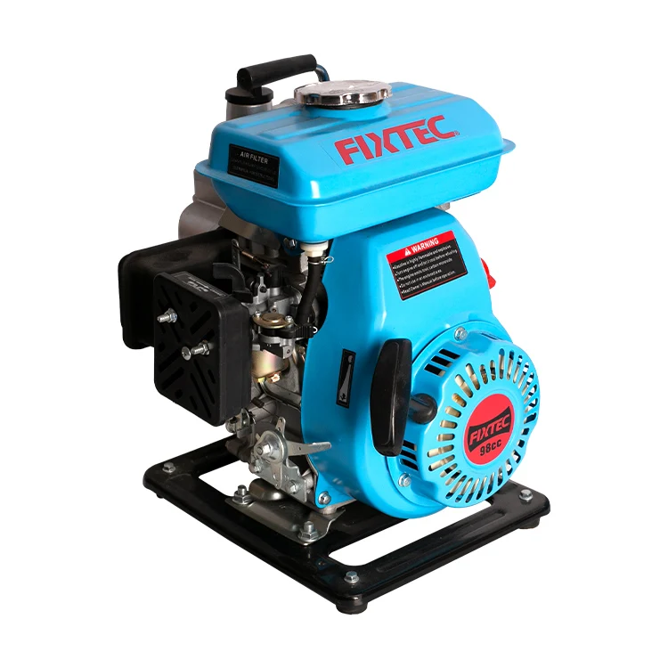 FIXTEC Portable Power Engine Gasoline Motor Water Pump Mini Gasoline Pressure Pumps