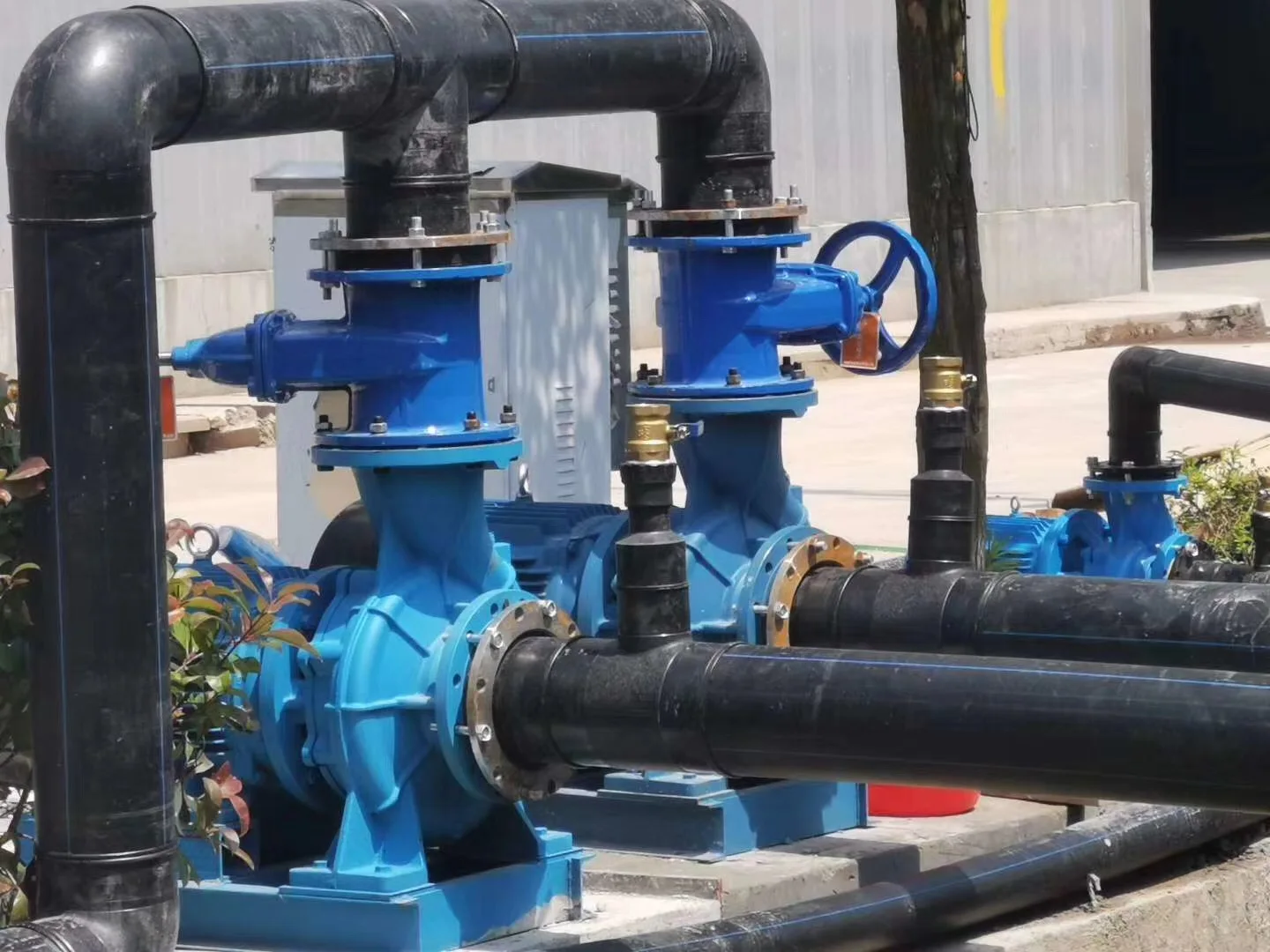 Ts Water Booster Pump Horizontal Pipeline Centrifugal Pump Inline ...