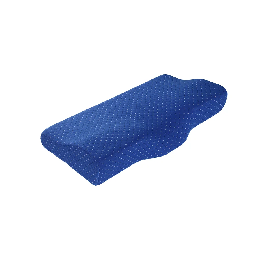 Бабочка пены с памятью формы шейки Контур подушка с коробка цвета