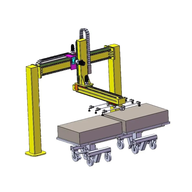 Double Column Manufacture Robotic Gantry Palletizer Machine Automatic ...