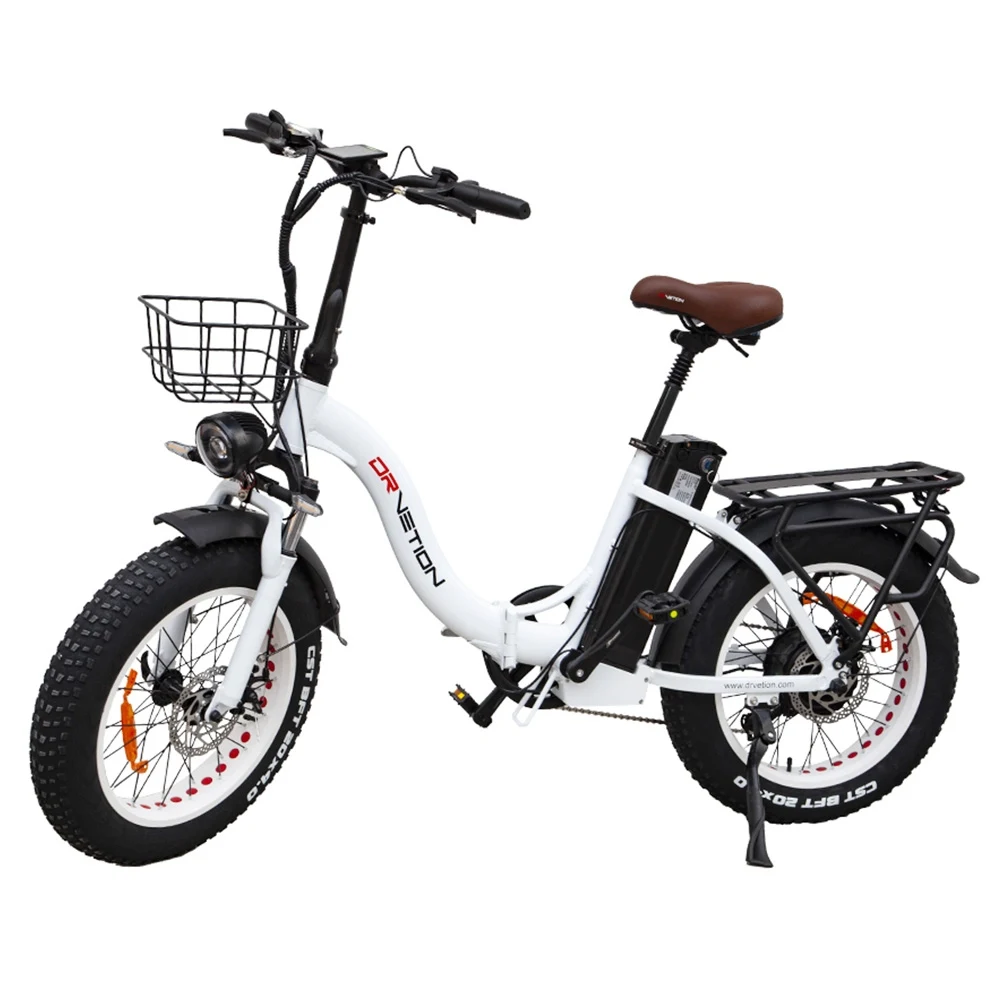 DRVETION CT20 faltbares Elektrofahrrad, 20*4,0 Zoll dicke Reifen 750 W Motor 48 V 20 Ah Batterie 45 km/h Max. Geschwindigkeit