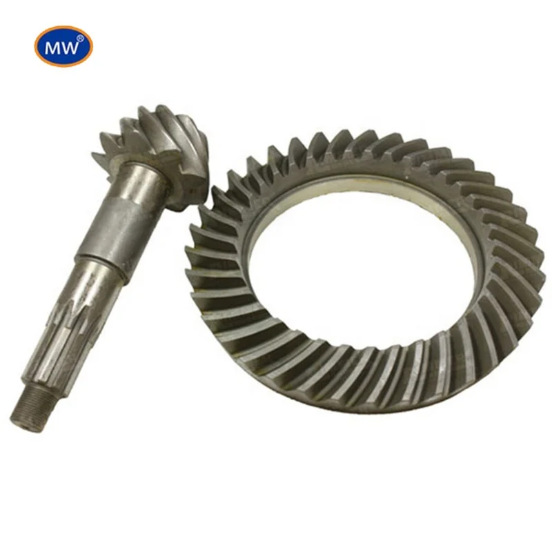 Differential Bevel Gear Crown Wheel Bevel and Helical Pinion