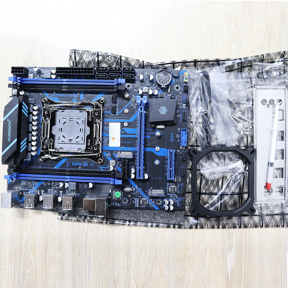 HUANANZHI QD4 X99 M-ATX Motherboard Lga 20113 DDR4 Support 2666 V3