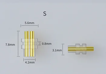 QDC 2Pin 0.78mm Female Socket Connector for Custom High-End In-Ear