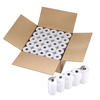 Factory Price Wholesale 2 1/4" x 50 Pos Receipt Paper Cash Register Thermal Paper Roll