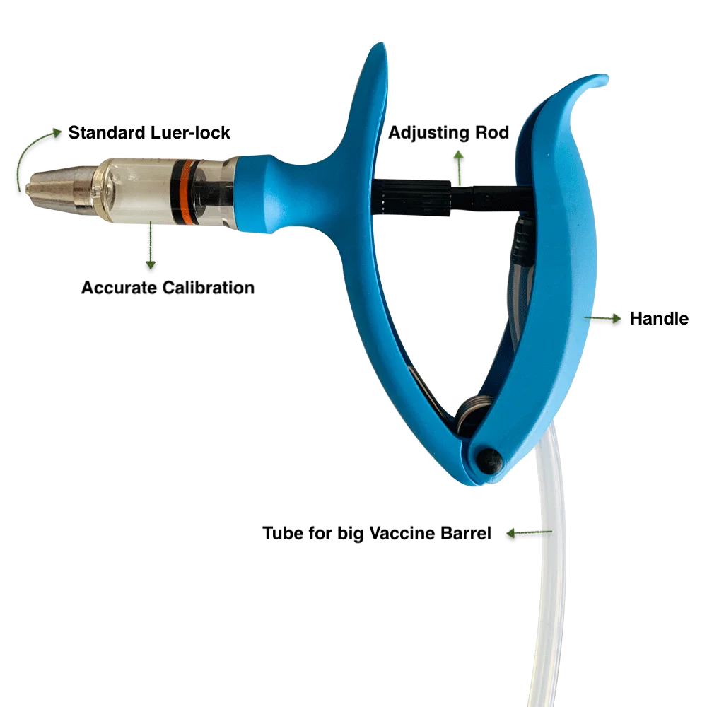 5ml Veterinary Sterile Continuous Automatic Syringe Injector/injection