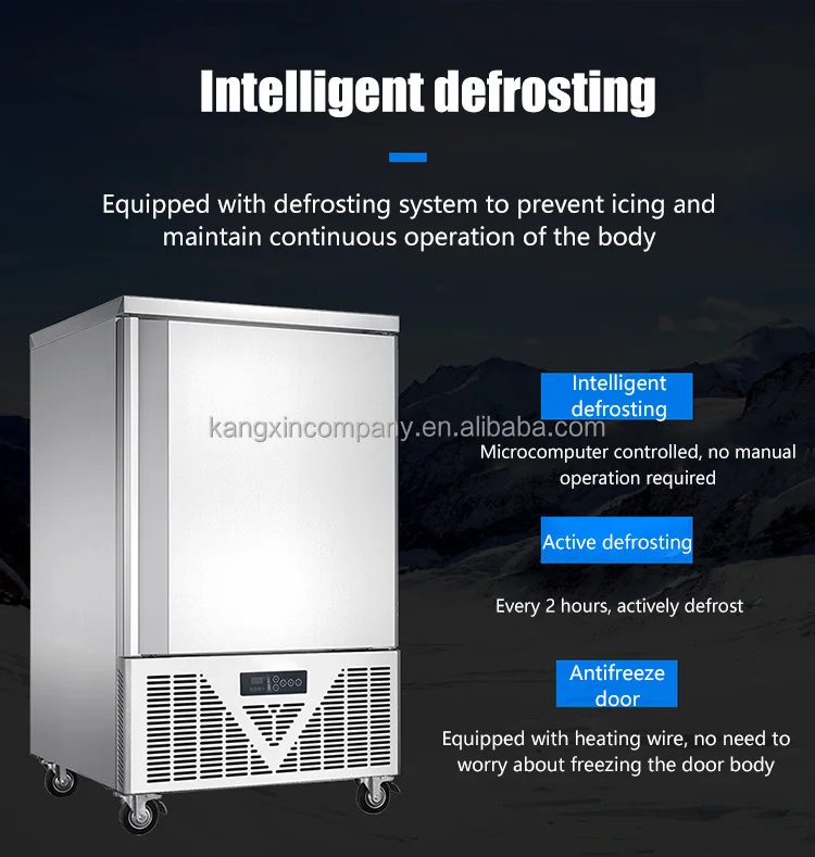 Blast Freezer, 220V, for 5 trays - detail 10