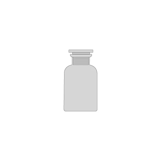 product reagent bottle amber glasswide mouthwith ground in glass stopper or plastic stopper931-1