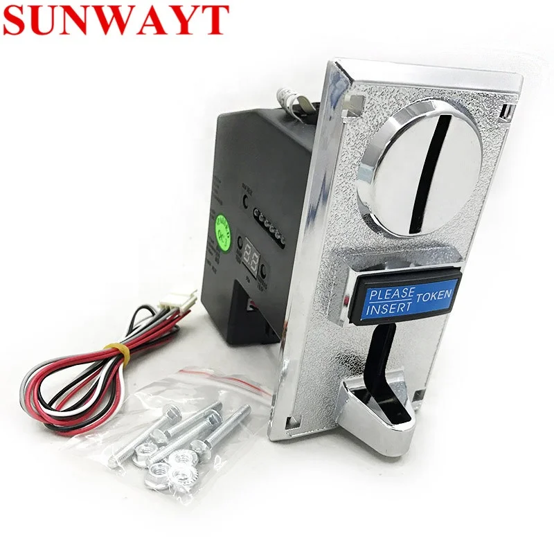 CPUコインセレクタメーカーの低価格卸売電子プログラム可能な自動販売