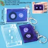 G08B Mini Cassette Case Purplish Blue