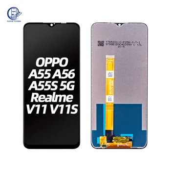 Écran LCD + Vitre Tactile + Kit Colle Pour Oppo A53s / A55 / A55s / A56 / V11 / V11s 5G - Neuf KOMI - Compatible Réparation