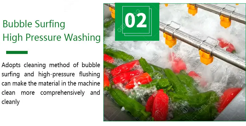 Vegetable Washing Machine Line