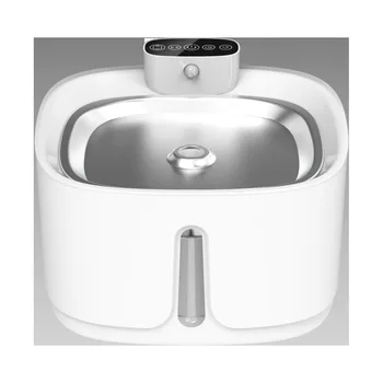 Pet Smart Large Capacity Wireless Charging Induction Water Dispenser Eco-Friendly Plastic Dog Cat Drinking Bowl Customizable Cat