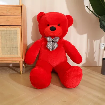 Large Red Teddy Bear Doll Valentine's Gift Giant Size Hugging Bear Plush Toy