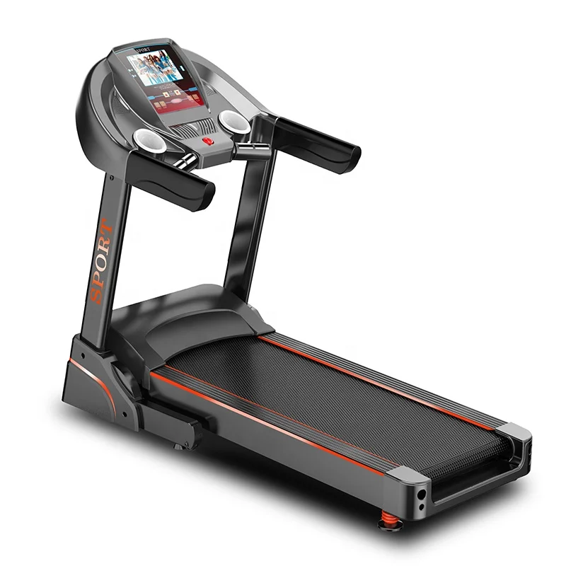 Cheap Automatic 4hp Treadmill Incline Gym Ac Motor Running Life Quality Foldable Cover Exercise Electric Walking Run Machine