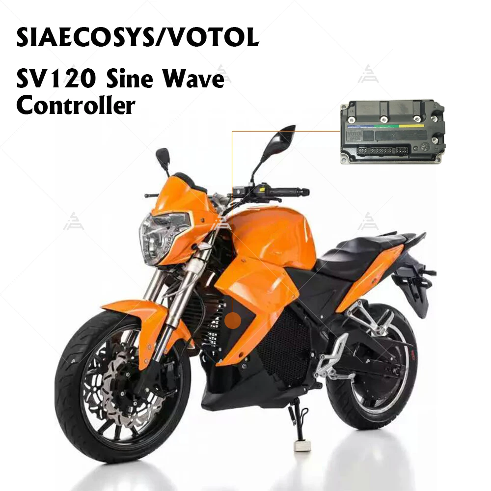 SIAECOSYS Electric Bike 100A 2000W Motor Controller High Speed SV120 Votol Em 100 Controller