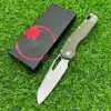 Lame blanche G10 verte