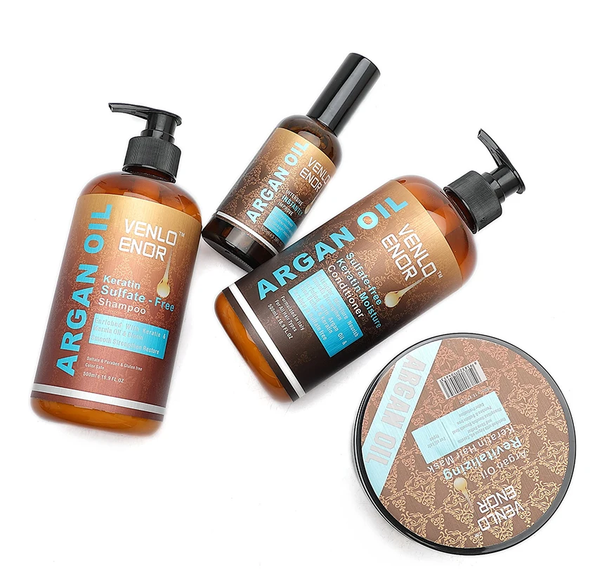 Собственная марка, низкий минимальный заказ, без сульфата, аргановое масло, Кератиновый кондиционер для профессионального натурального ухода за волосами