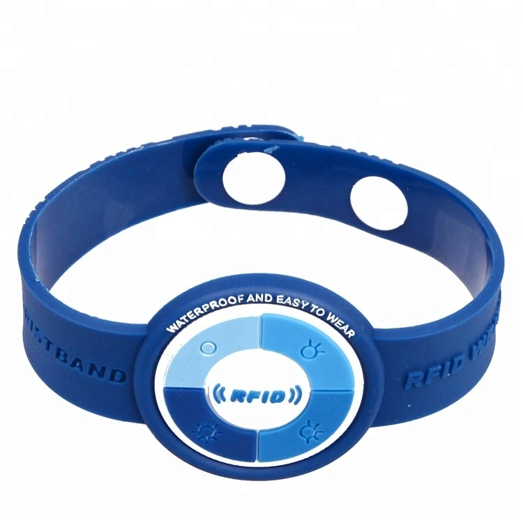 Waterproof RFID Smart Wristbands with Door Lock Chips