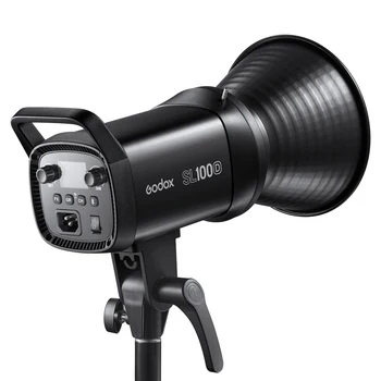 GODOX SL100D Continuous Light 100W 5500K White Version LCD Panel LED Video Light Continuous Output Bowens Mount Studio Light detail image