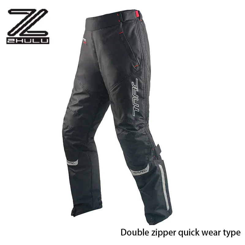 Новинка удлиненные утепленные мотоциклетные протекторы TNAC для ног Легкие ветрозащитные брюки