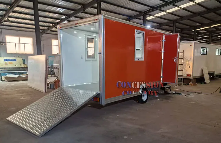 Mobile Container Office Trailer - Ideal for Outdoor Job Sites