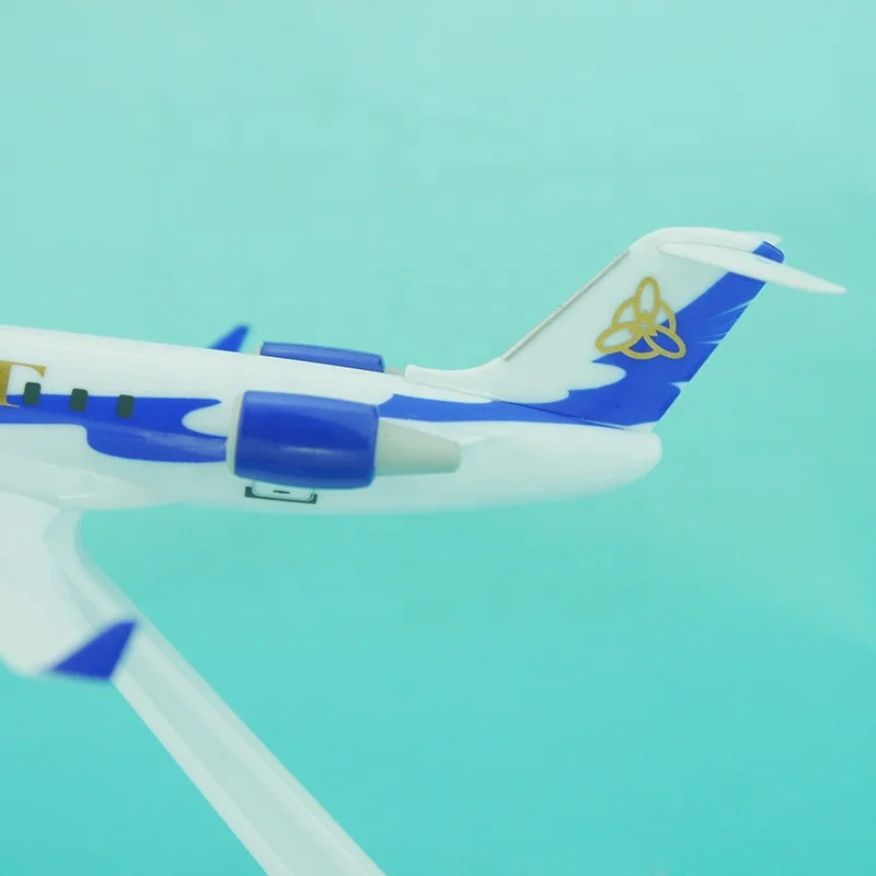 SCAT раскраске 1/150 18 см CRJ-200 модель самолета