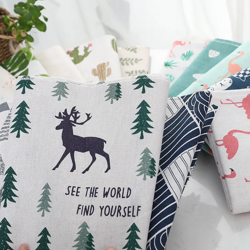 Скатерть из хлопка и льна, занавеска для дивана ручной работы, подвесная ткань