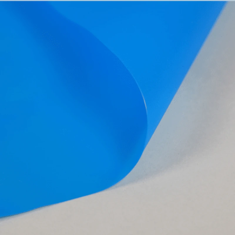 Синий Водонепроницаемый термопластичная полиуретановая пленка ТПУ лист для фартука плащ