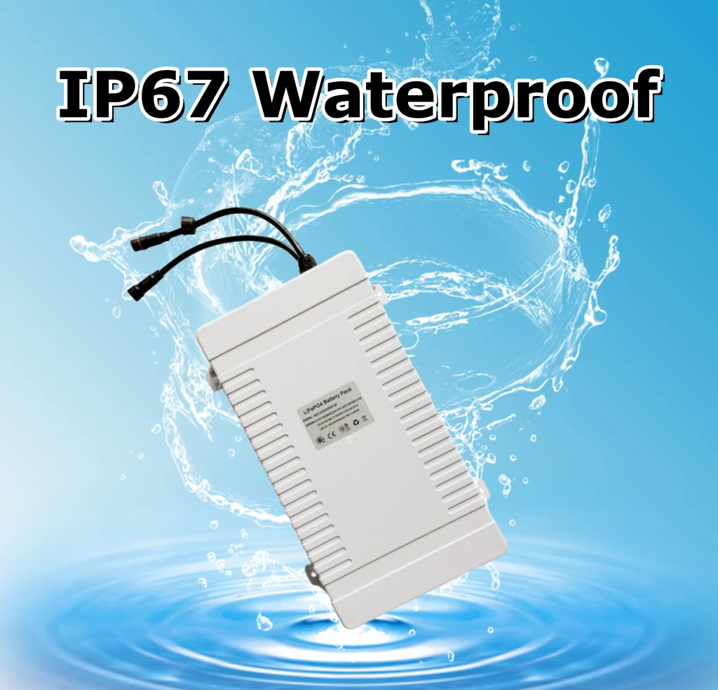 25.6V 22Ah LiFePO4 Solar Street Light Battery Longer Service Life, Wide Temperature Range
