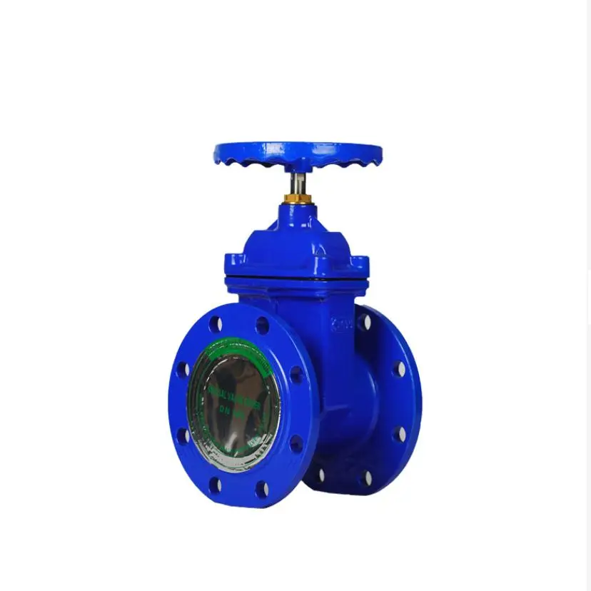 WESDOM BS 5163 PN16 8 дюймов 200 мм высокопрочный упругий подъемный клапан с маховиком